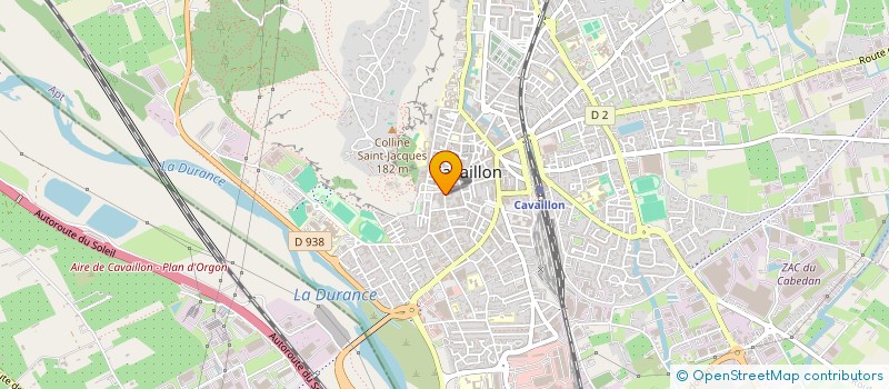 localisation de l'entreprise STE IMMOBILIERE ET DE COURTAGE D'ASSURANCES à CAVAILLON