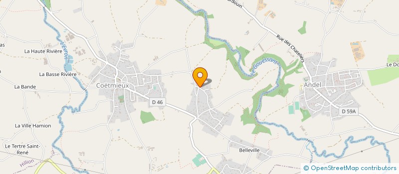 localisation de l'entreprise STE IMMOBILIERE NICOLE JEAN LUC MEHEUST  COETMIEUX