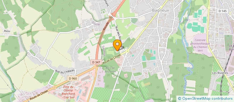 localisation de l'entreprise STE INDUST MATER CAMPING OUEST  DISTRE