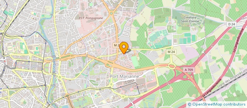 localisation de l'entreprise STE INGENERIE REALISAT ELECTROTECNIQUE à MONTPELLIER