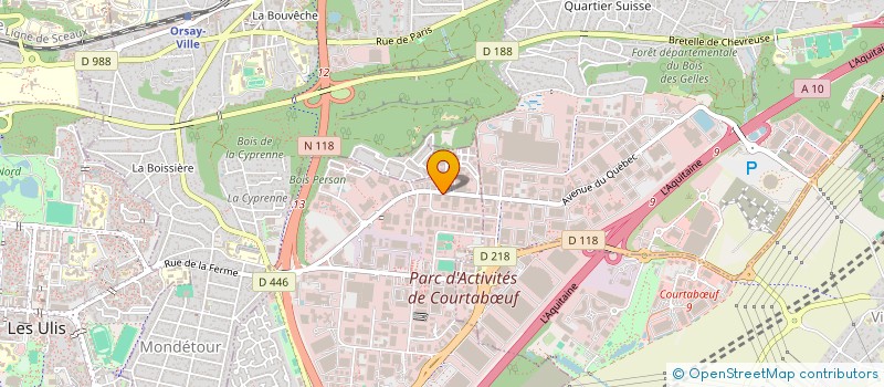 localisation de l'entreprise STE INGENIERIE CONSEIL ASSISTANCE REALIS à LES ULIS