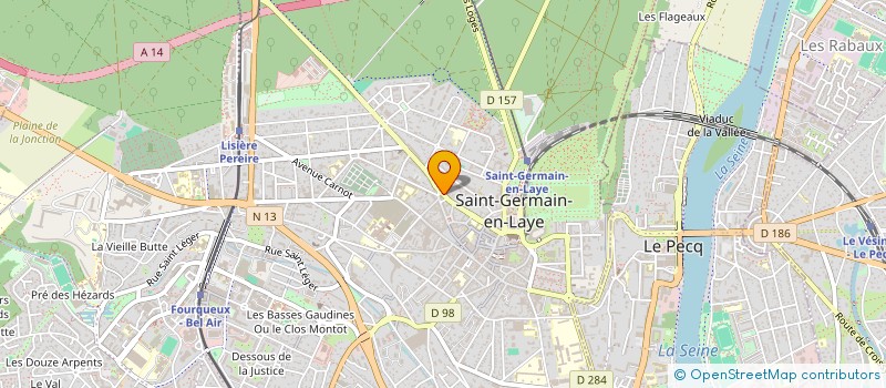 localisation de l'entreprise STE INGENIERIE EN SIGNALETIQUE MARKETING à SAINT-GERMAIN-EN-LAYE