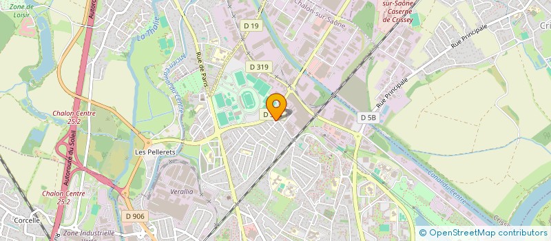 localisation de l'entreprise STE INSTALLATION EN RESEAU TELECOMMUNICATION  CHALON-SUR-SAONE