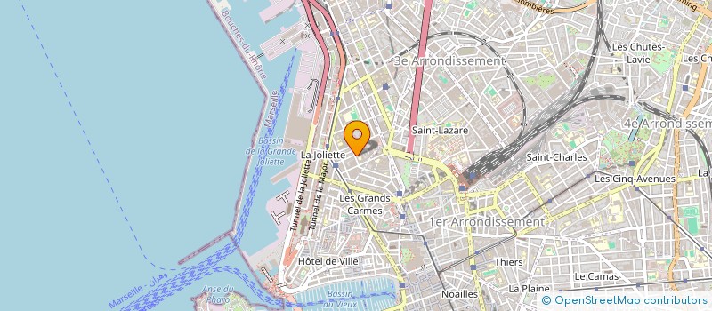 localisation de l'entreprise STE INTERNATION DEMENAGEMENTS & TRANSIT à MARSEILLE