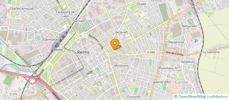 localisation de l'entreprise STE INVEST ET VALORISATION PATRIMONIALE à REIMS