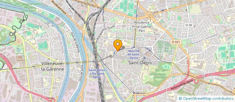 localisation de l'entreprise STE INVESTISSEMENT IMMOBILIERE AUTOMOBIL à SAINT-DENIS