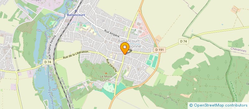 localisation de l'entreprise STE J  M LOPES DA SILVA ET CIE  BALLANCOURT-SUR-ESSONNE