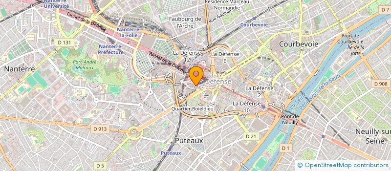 localisation de l'entreprise STE J P à PUTEAUX