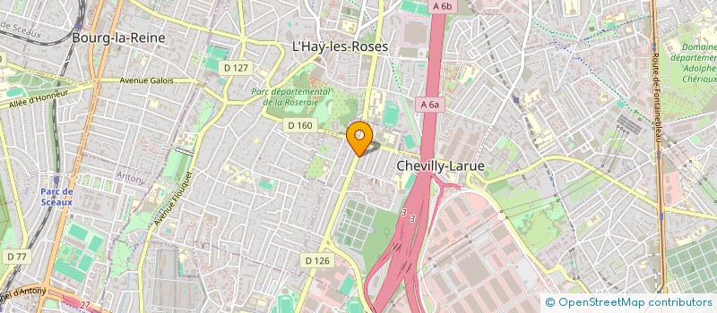 localisation de l'entreprise STE JEAN MERMOZ à CHEVILLY-LARUE