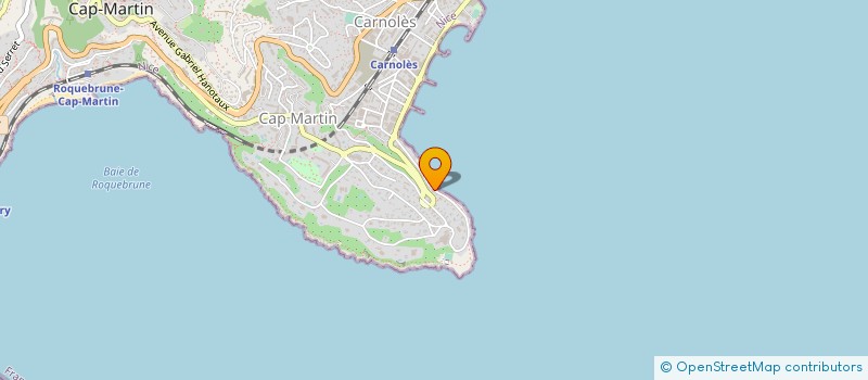 localisation de l'entreprise STE L'HIPPOCAMPE à ROQUEBRUNE-CAP-MARTIN