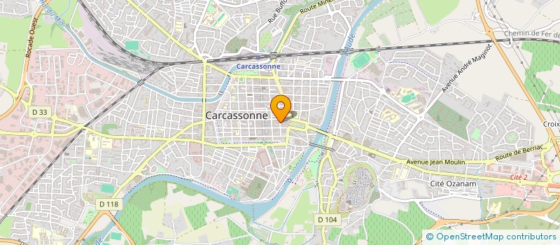 localisation de l'entreprise STE LA MARMITE  CARCASSONNE