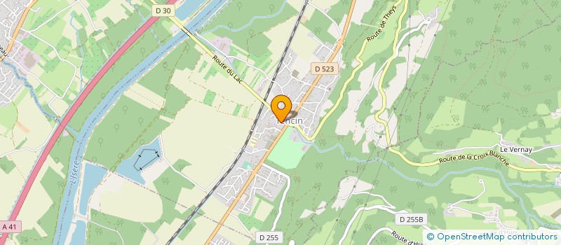 localisation de l'entreprise STE LA RUCHE à GONCELIN
