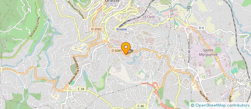 localisation de l'entreprise STE LE CELLIER DU VIGNERON  GRASSE