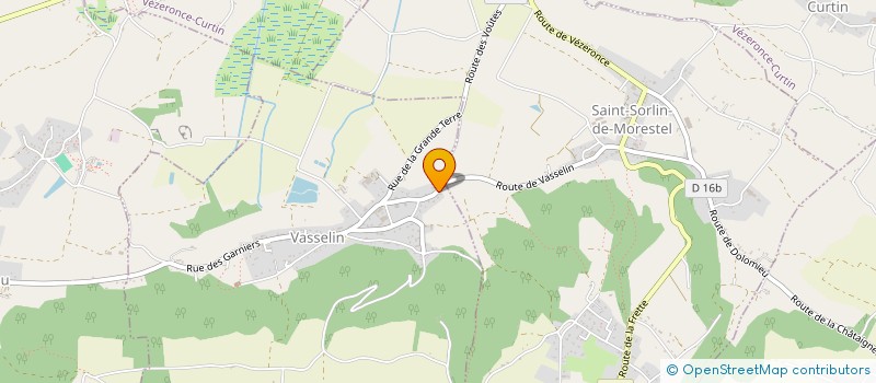 localisation de l'entreprise STE LE RONGET  VASSELIN