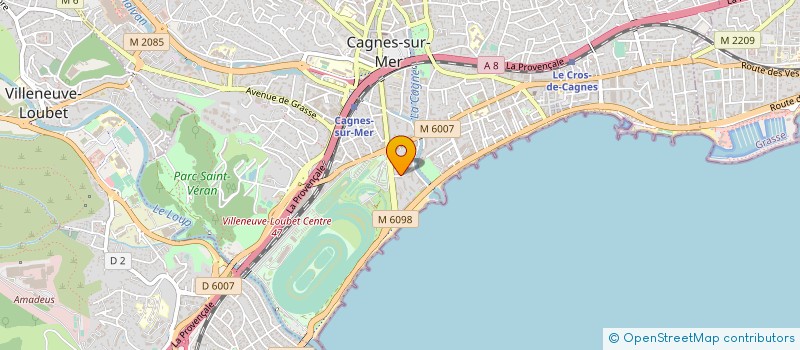localisation de l'entreprise STE LE VAILLANT IMMOBILIER à CAGNES-SUR-MER