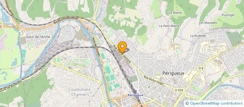 localisation de l'entreprise STE LEAFLO SNC à PERIGUEUX