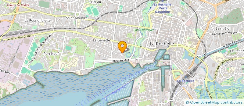 localisation de l'entreprise STE LEBON TOUBLANC à LA ROCHELLE