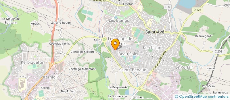 localisation de l'entreprise STE LES ENDUITS VANNETAIS à VANNES