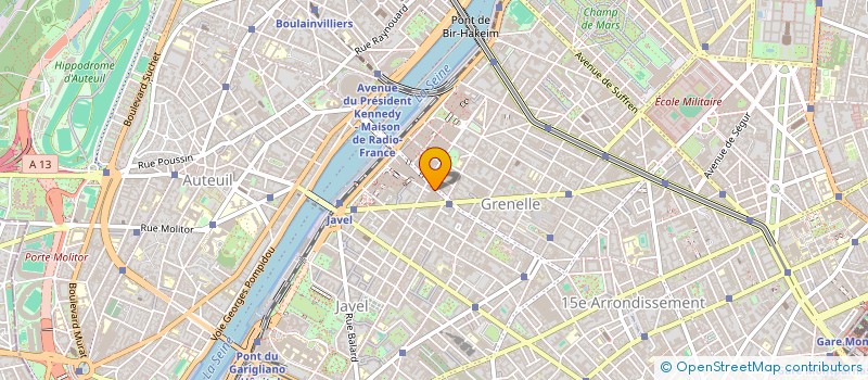 localisation de l'entreprise STE LES FROMAGES à PARIS