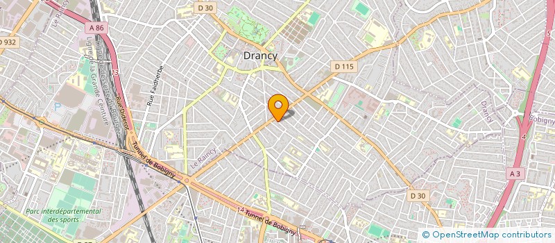 localisation de l'entreprise STE LILIANE à DRANCY