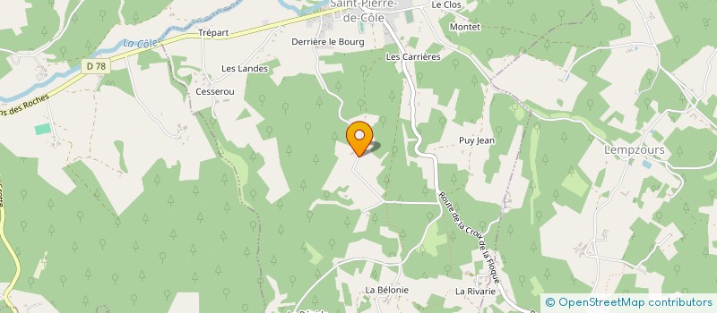 localisation de l'entreprise STE LIMOUS PERIG EXP ASSIST à NANTHEUIL