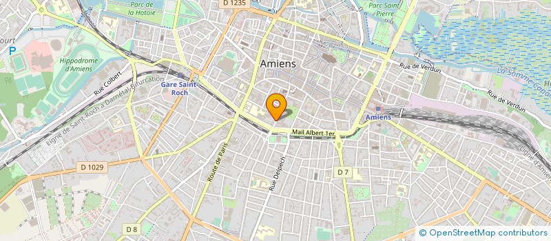 localisation de l'entreprise STE LINGUISTIQUE PICARDE à AMIENS