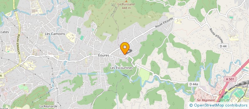 localisation de l'entreprise STE LOCATIONS PAYSAGES MEDITERRANEE à AUBAGNE