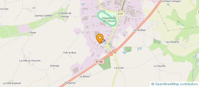 localisation de l'entreprise STE LOUDEACIENNE TRAVAUX PUBLICS à LOUDEAC