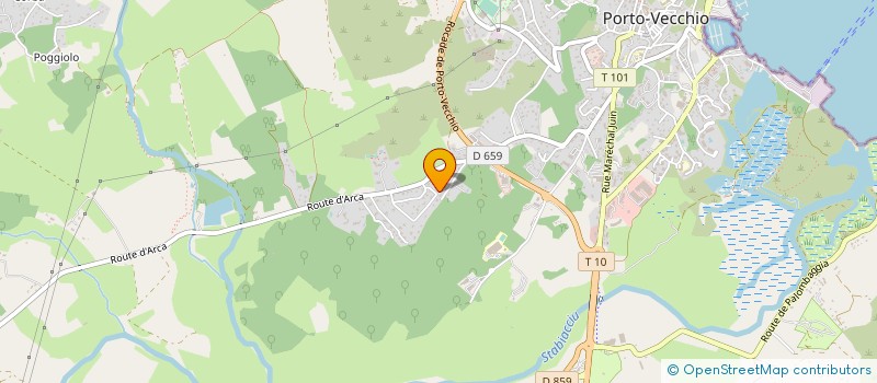 localisation de l'entreprise STE LUME à PORTO-VECCHIO
