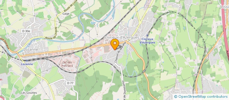 localisation de l'entreprise STE LYON DEPAN ENTRETIEN MULTI SERVICES à LISSIEU