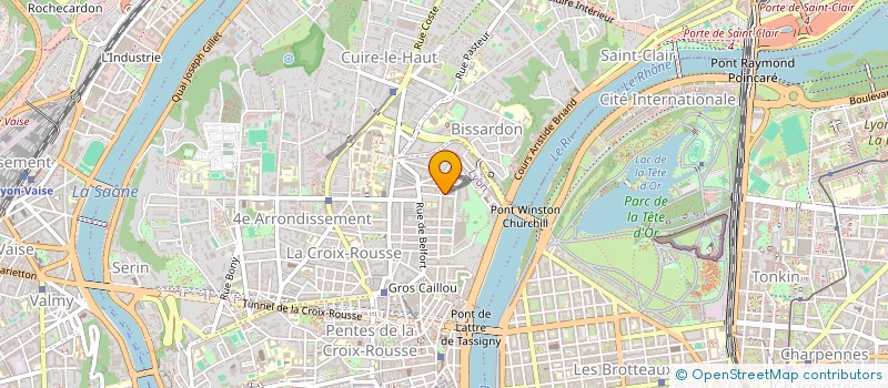 localisation de l'entreprise STE LYONNAISE DE SERVICES à LYON