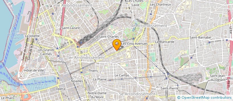 localisation de l'entreprise STE M C R à MARSEILLE