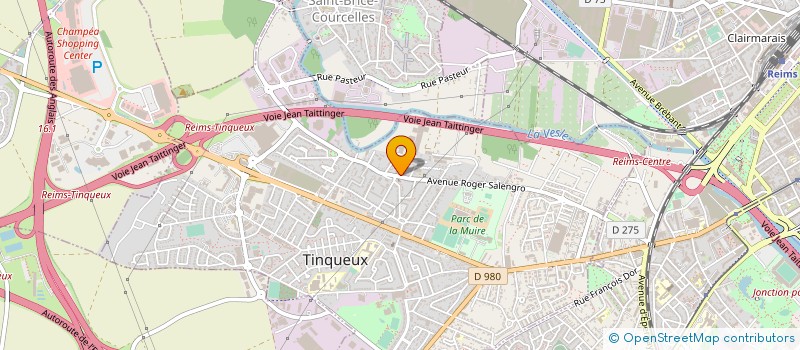 localisation de l'entreprise STE MACONNERIE TOUS TRAVAUX D'INTERIEUR  TINQUEUX