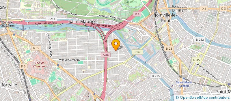 localisation de l'entreprise STE MAISONNAISE DE BATIMENT à MAISONS-ALFORT