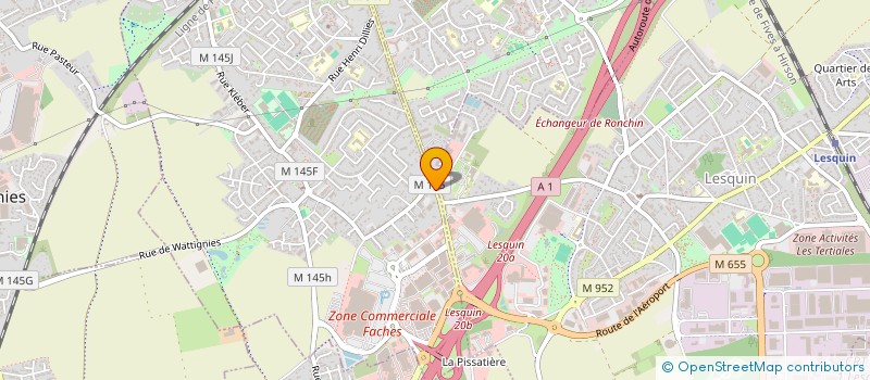 localisation de l'entreprise STE MARGUERITE  FACHES-THUMESNIL