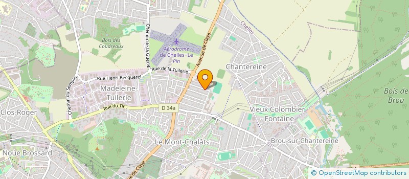 localisation de l'entreprise STE MARQUES MENUISERIES à CHELLES