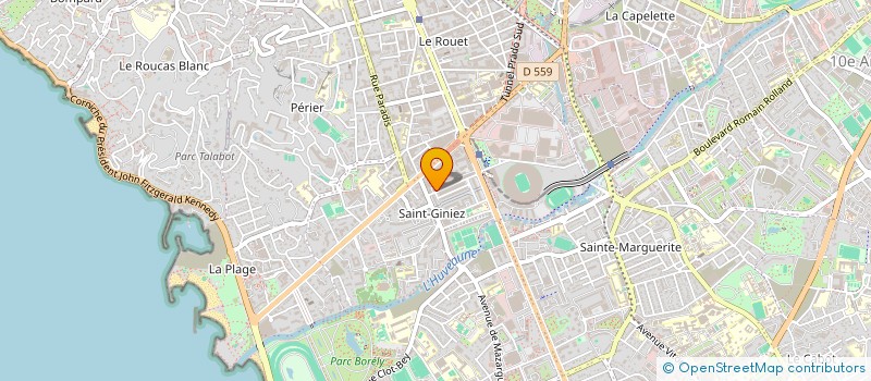 localisation de l'entreprise STE MARSEILLAISE DE BOULANGERIE à MARSEILLE