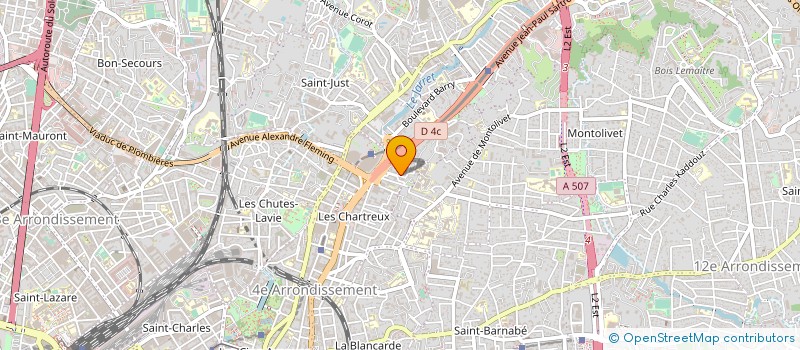 localisation de l'entreprise STE MEDIT GESTION ENTREP TRAIT INFOR BUR à MARSEILLE