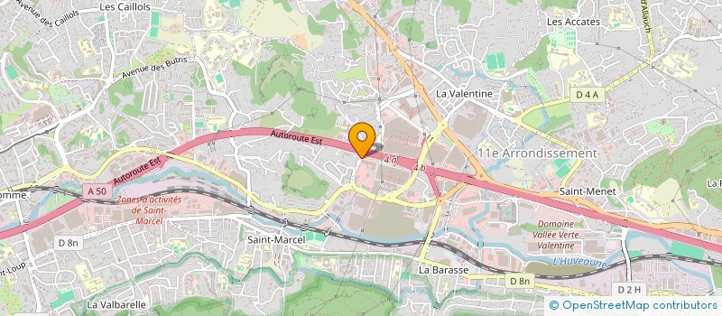 localisation de l'entreprise STE MEDITERRANEENNE IMMOBILIERE à MARSEILLE