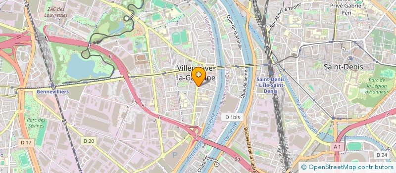 localisation de l'entreprise STE MICHEL ET CIE  VILLENEUVE-LA-GARENNE