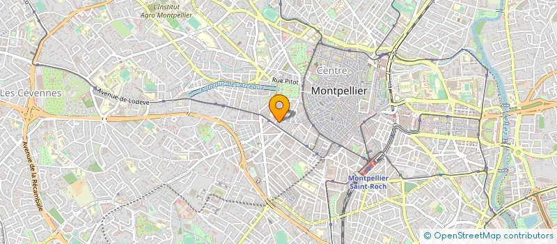 localisation de l'entreprise STE MONTPELLIERAINE D OPTIQUE à MONTPELLIER