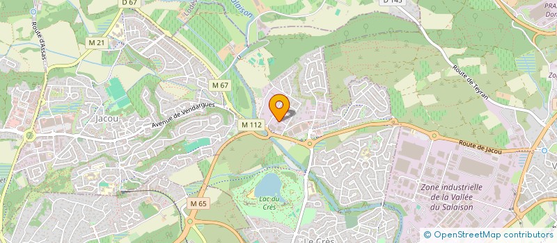 localisation de l'entreprise STE MONTPELLIERAINE DE DISTRIBUTION à LE CRES