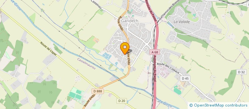 localisation de l'entreprise STE MULTISERVICES CONSTRUCTION TRAVAUX P  GARIDECH