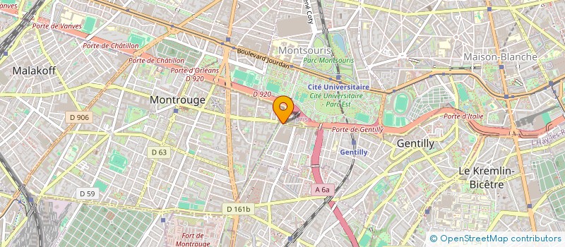 localisation de l'entreprise STE MUTUALISTE PERSONNEL AGRICOL à GENTILLY