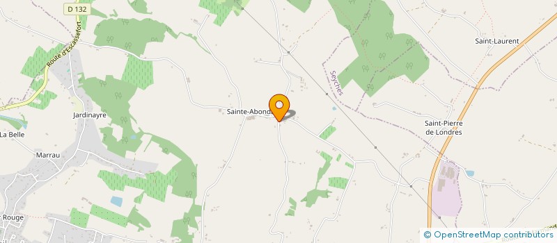 localisation de l'entreprise STE NATURE ET ESSENCES DE LA FORET  VIRAZEIL