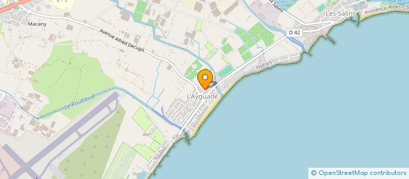 localisation de l'entreprise STE NAUTIQUE ET DES PECHEURS PLAISANCIERS à HYERES