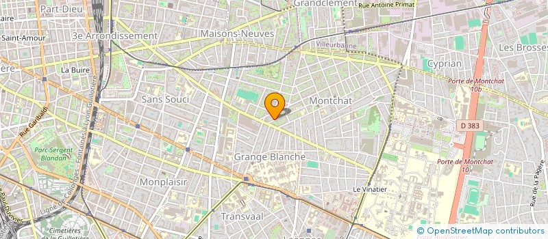 localisation de l'entreprise STE NELBERT à LYON
