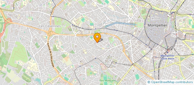 localisation de l'entreprise STE NETTOYAGE à MONTPELLIER