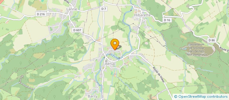 localisation de l'entreprise STE NIRVAFORM  OSSUN