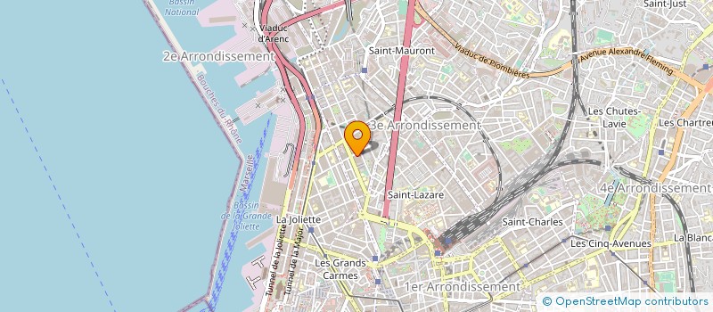 localisation de l'entreprise STE NLLE CIE INTERNATIONAL DEMENAGEMENT à MARSEILLE